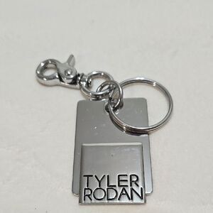 Tyler Rodan Silver Keychain/Charm